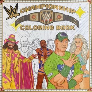 WWE Championship Coloring Book